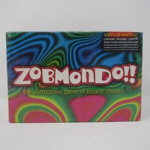 ZobMondo!! The Outrageous Game of Bizarre Choices Adult Party Board Game NEW